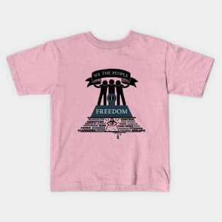 Rally For Freedom - The People Are Stronger Kids T-Shirt